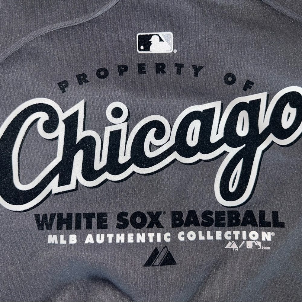 Chicago White Sox 2008 Majestic Authentic Hoodie Size Large - Picture 3 of 4